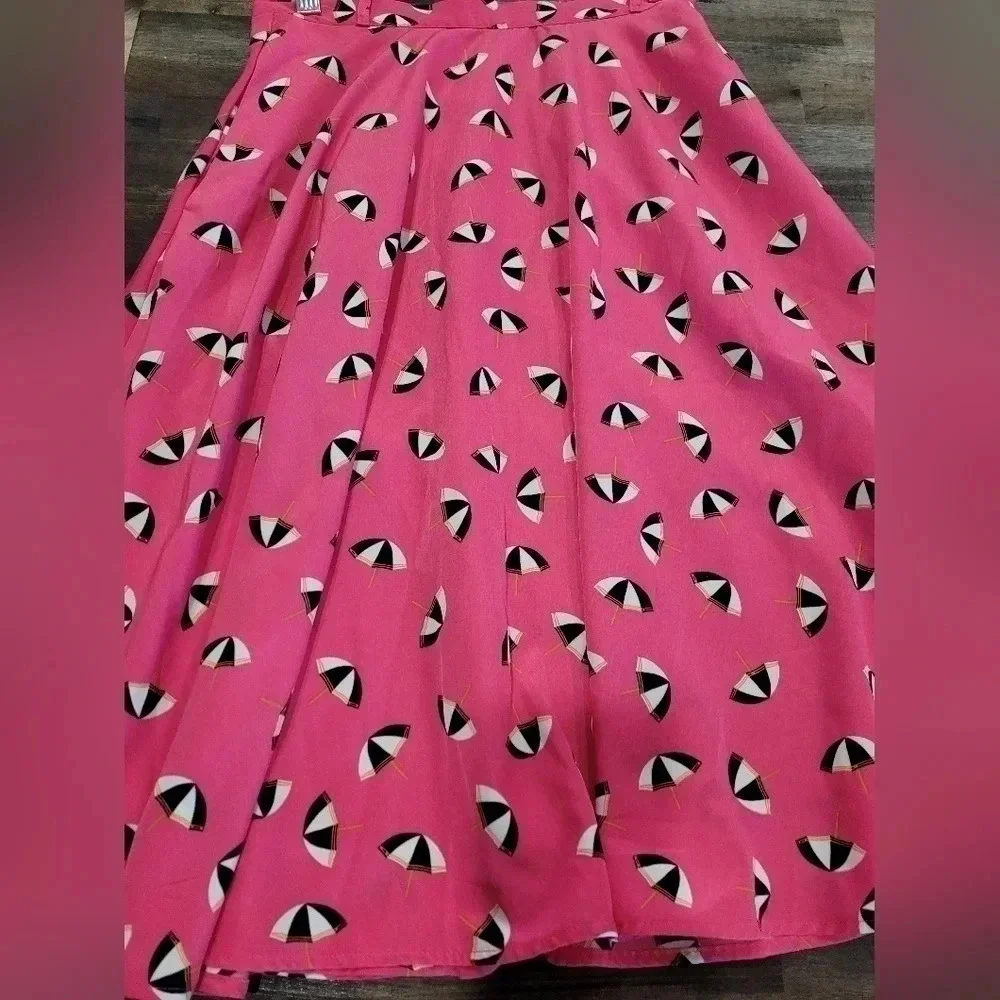 Modcloth A-Line Umbrella Midi Skirt